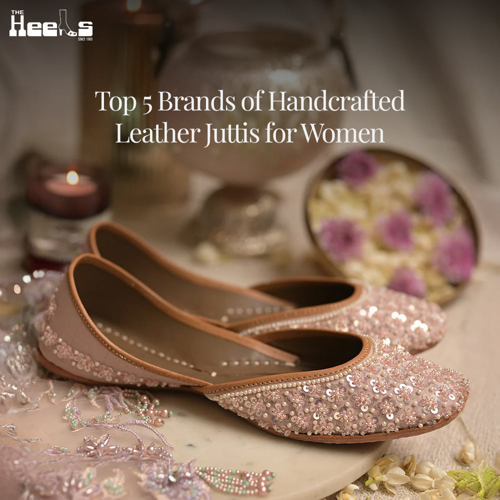 handcrafted leather juttis for men