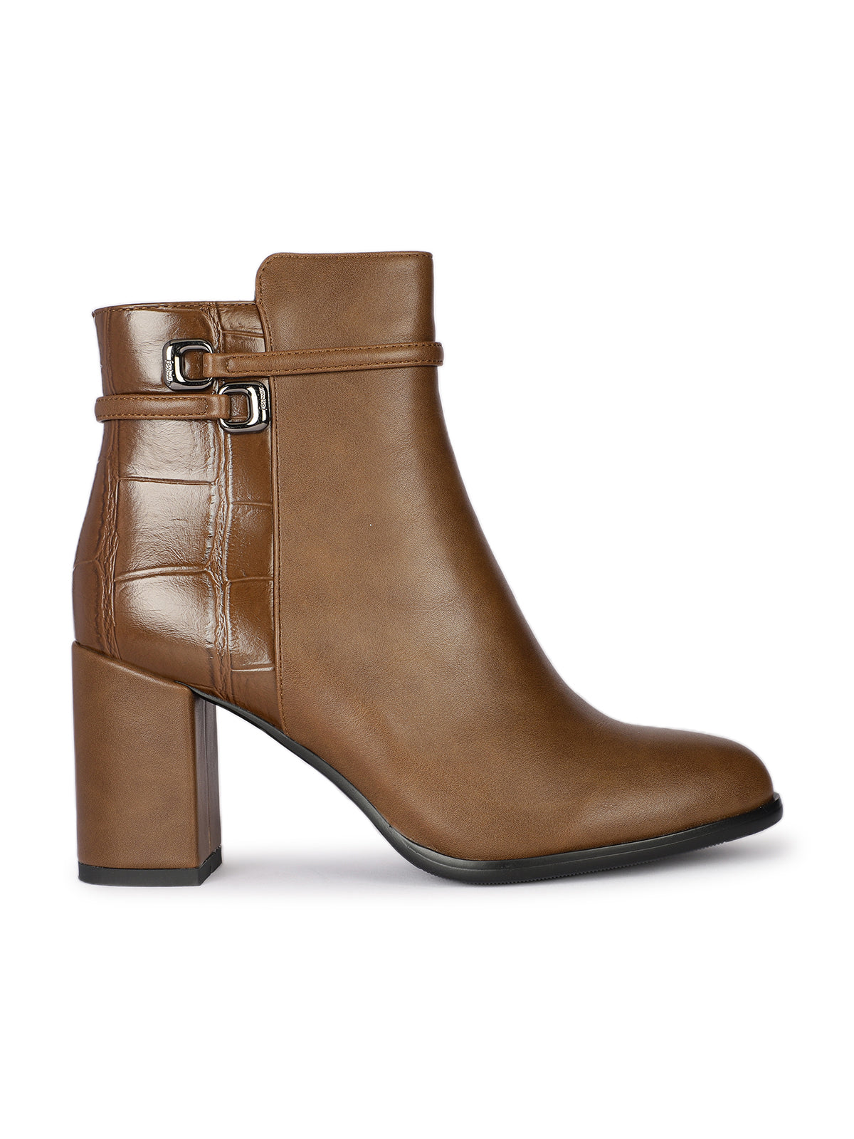 Stella Premium Winter Ankle Block Heel Boots