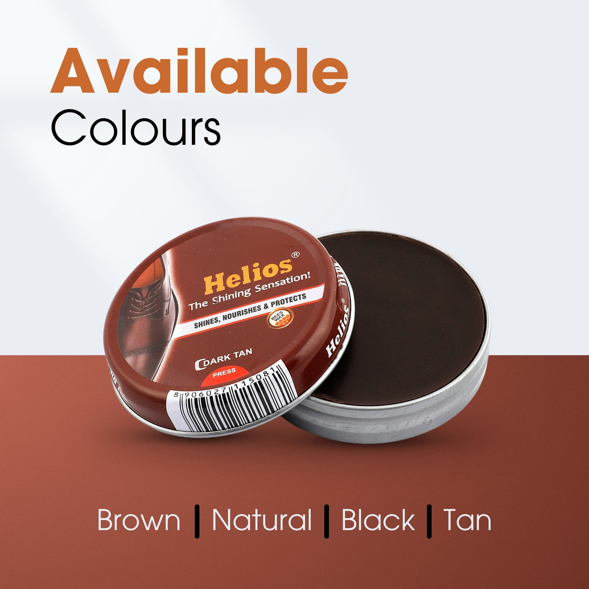HELIOS WAX SHOE POLISH - 40 GM - The Heels India