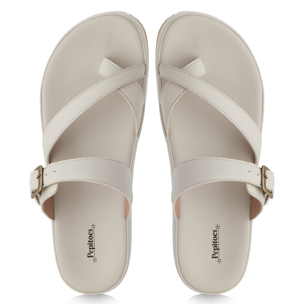 Celine Cushioned Thumb Slippers - The Heels India