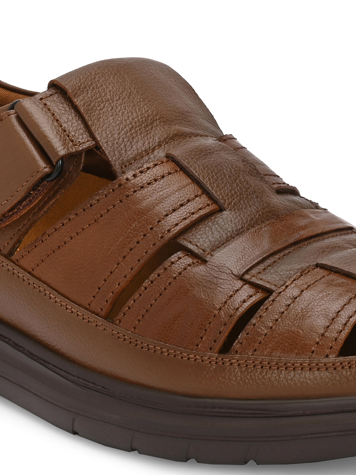 Declan Zero Gravity Leather Roman Sandals