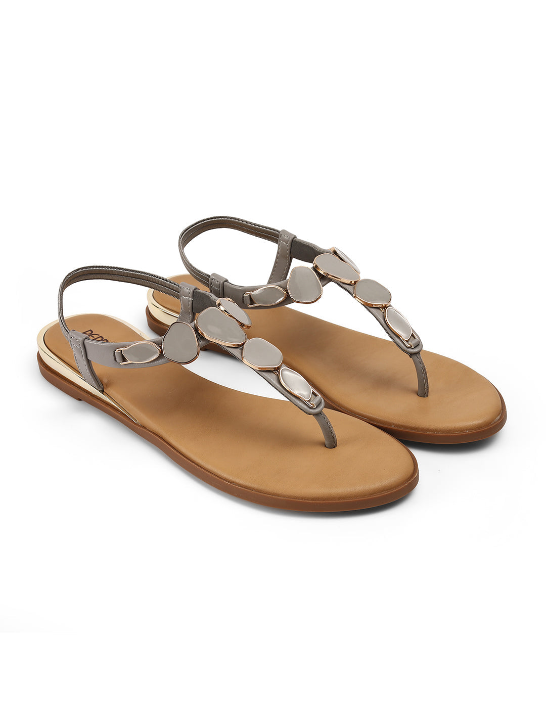 Gitano Flat Back Elastic Sandals