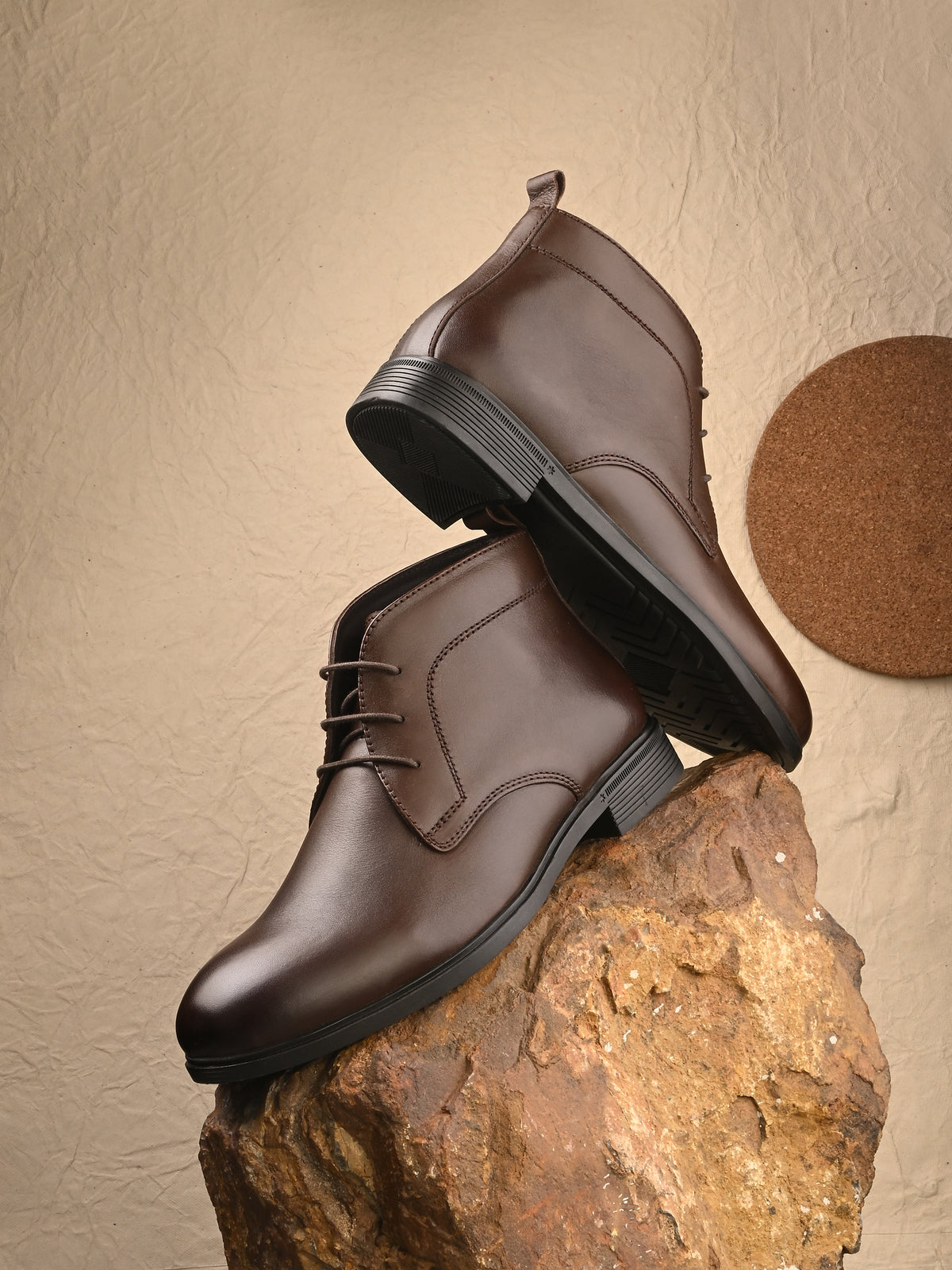 Chukka Leather Boots - The Heels India
