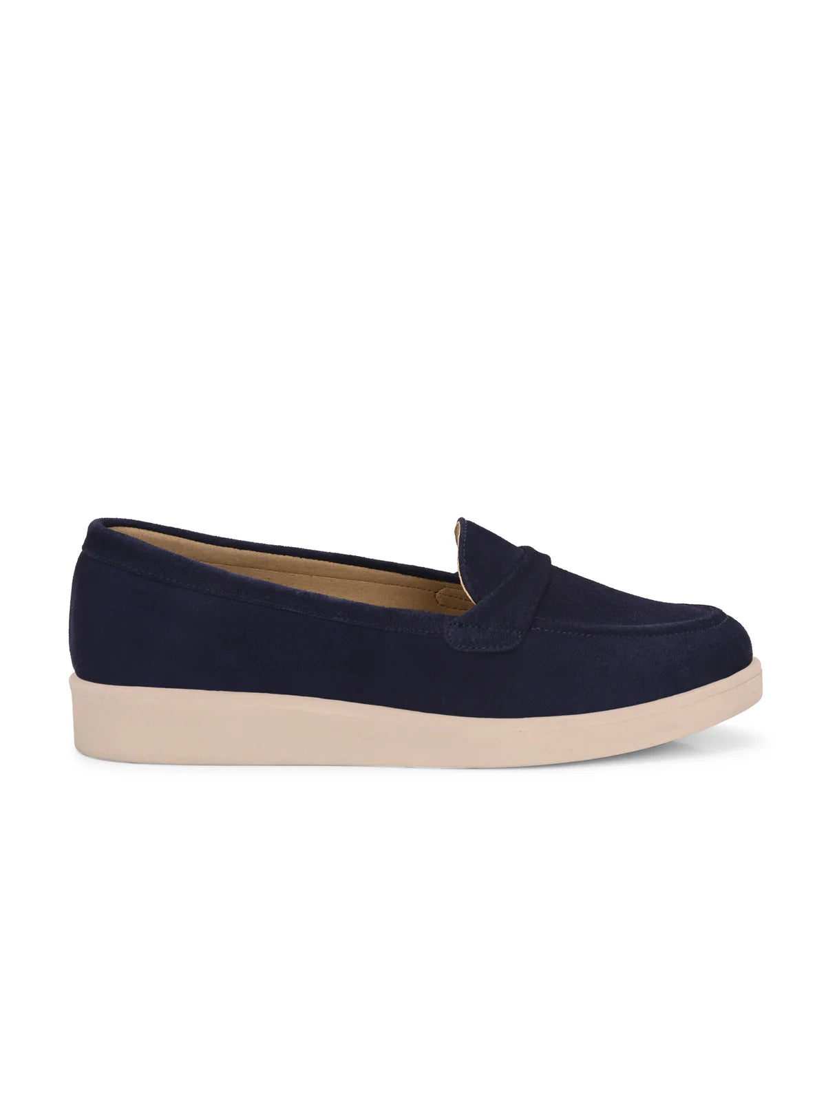 Carlita Suede Leather Loafers