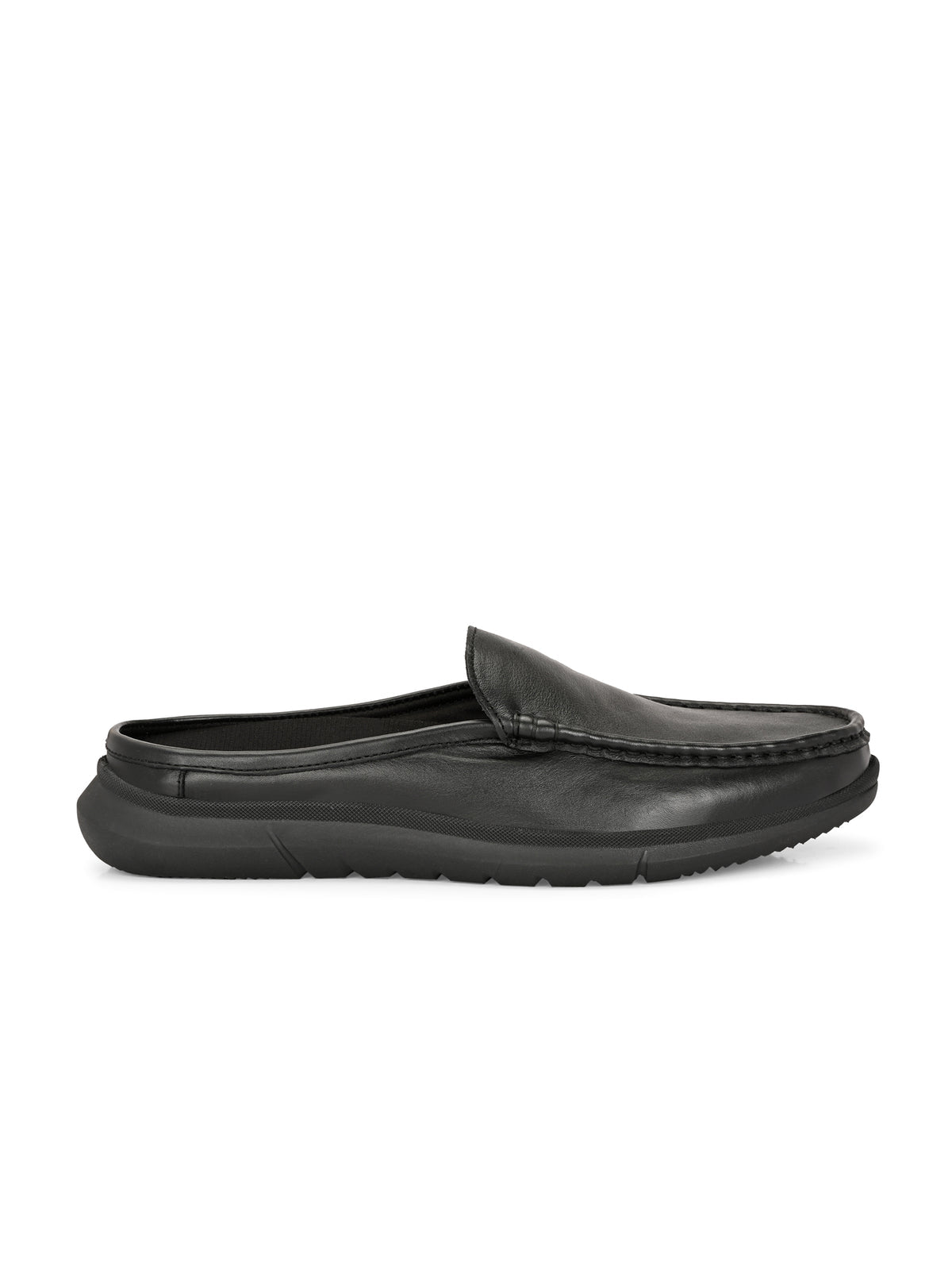 Zero Gravity Leather Slip-On Mules - The Heels India