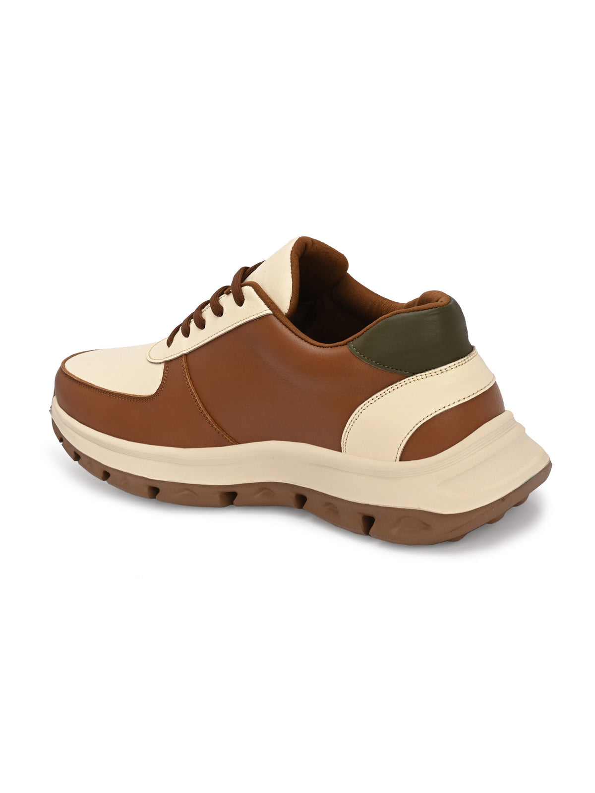 DRIFT Premium Leather Lace-Up Sneakers