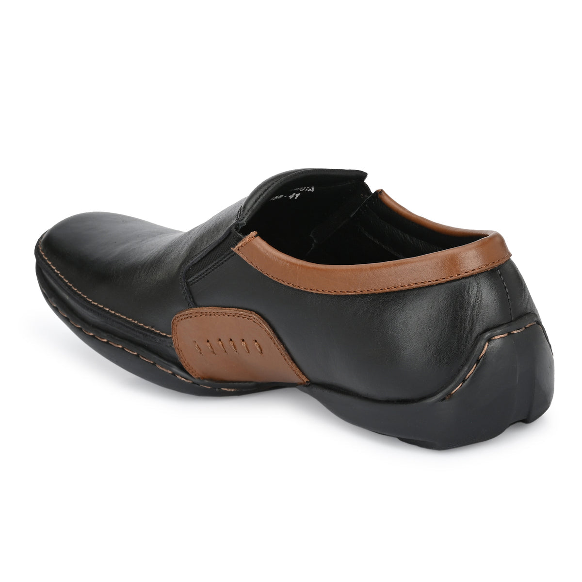 Warren Leather Broad Fit Casual Loafers