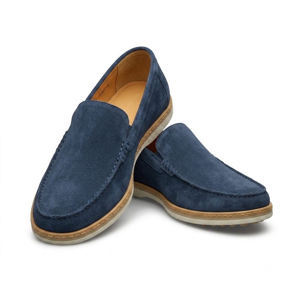 Fernando Premium Suede Leather Slip-On Loafers