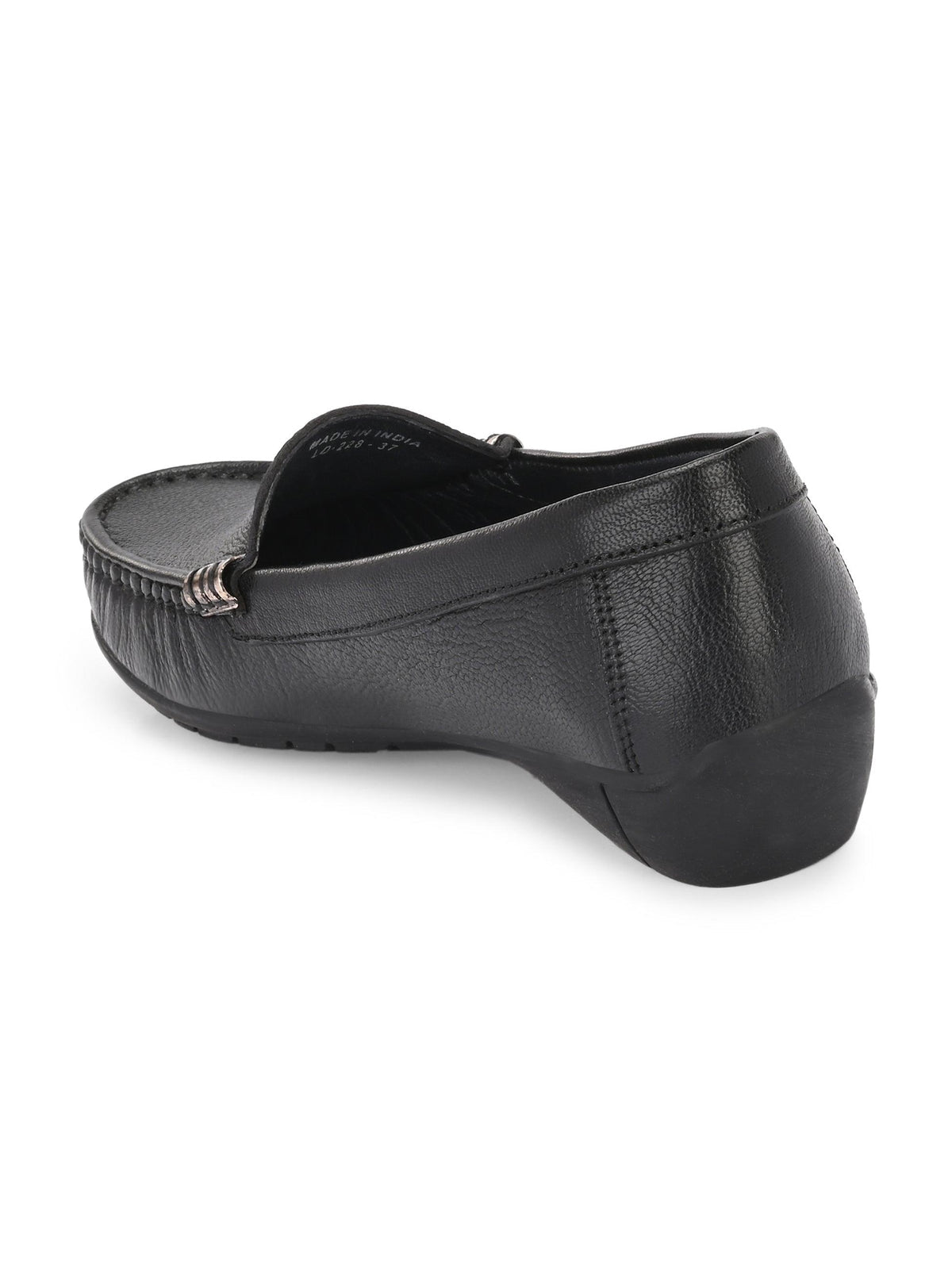 Mikela Classic Leather Loafers - The Heels India