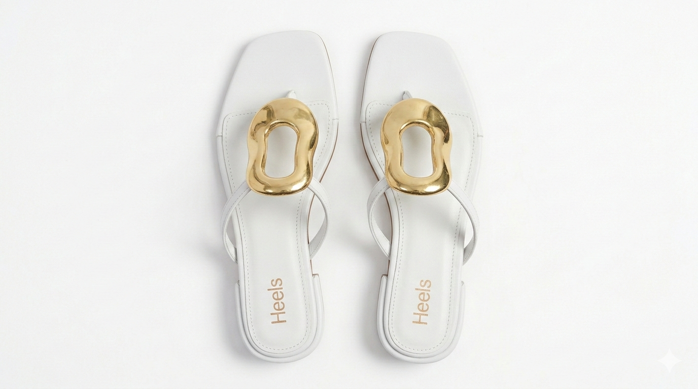 Nova Buckled Summer Mid Heel Sliders