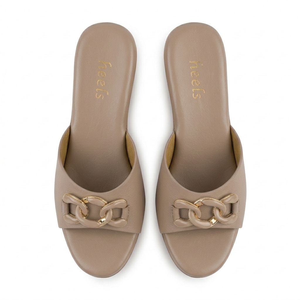 Ines Premium Peep Toe Wedge Platform Heels - The Heels India