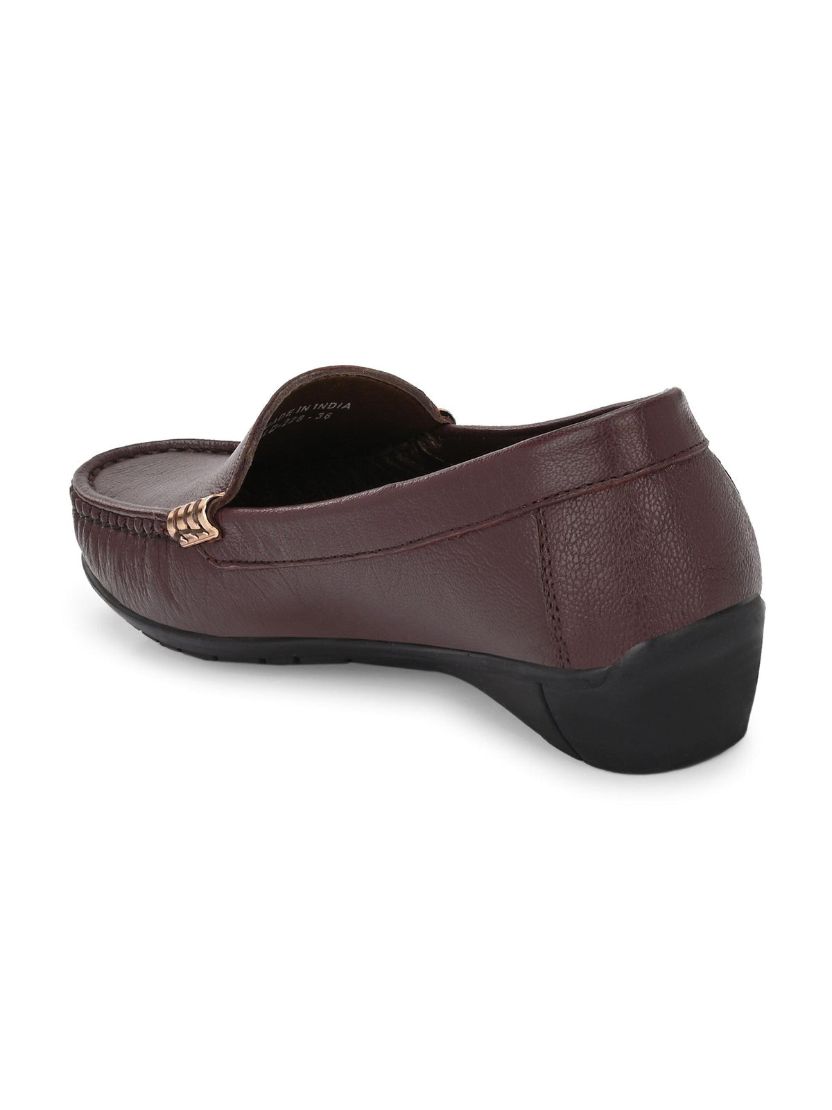Mikela Classic Leather Loafers - The Heels India