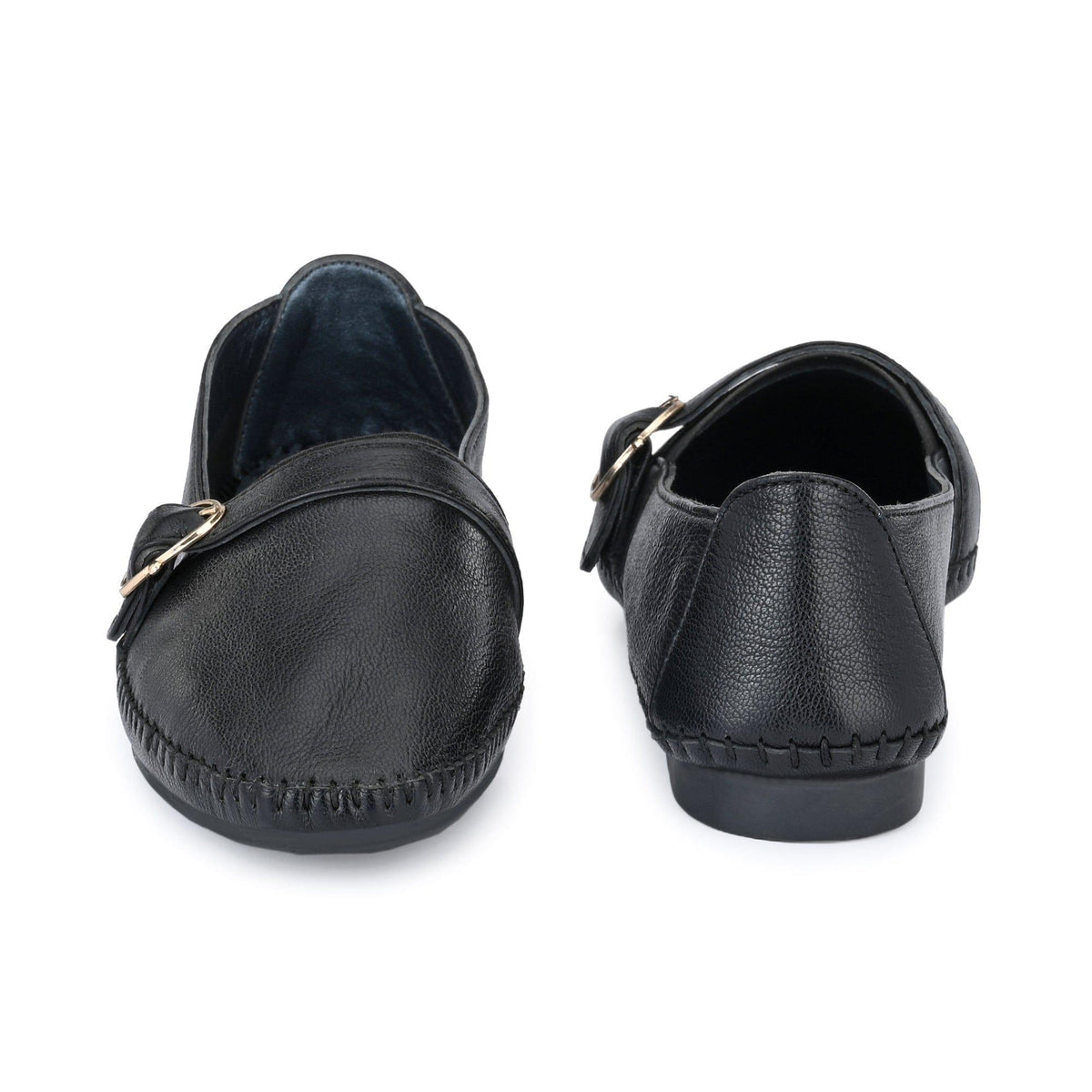 Iris Leather Ballerinas