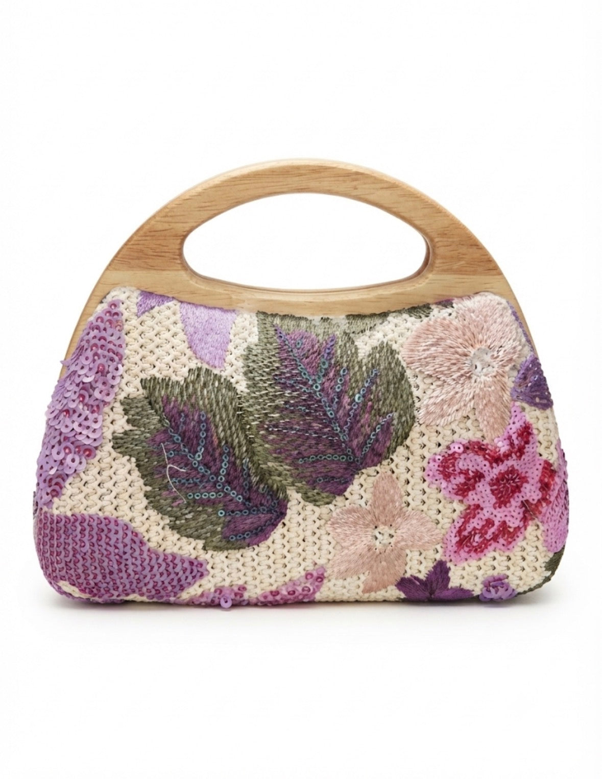 Crochet Wooden Box Sling Bags
