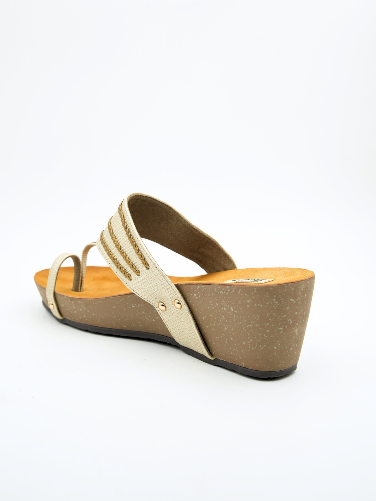Zehra Wedge Heel Kohlapuris - The Heels India