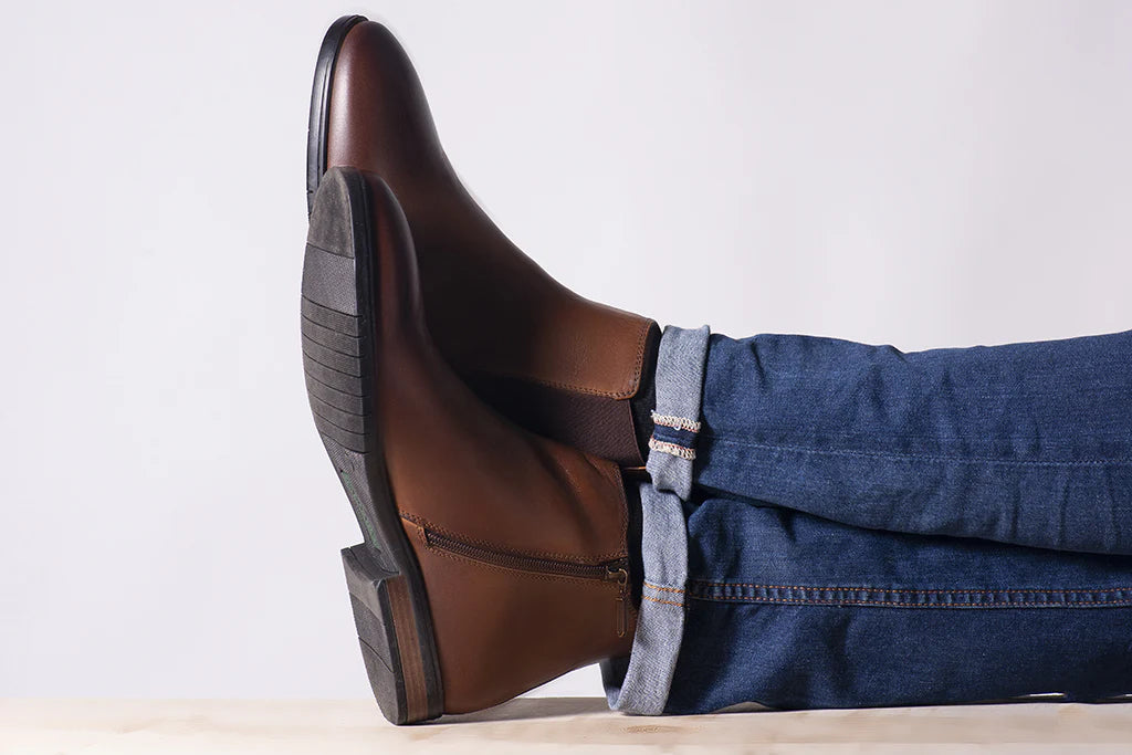 Vincent Classic Leather Chelsea Boots