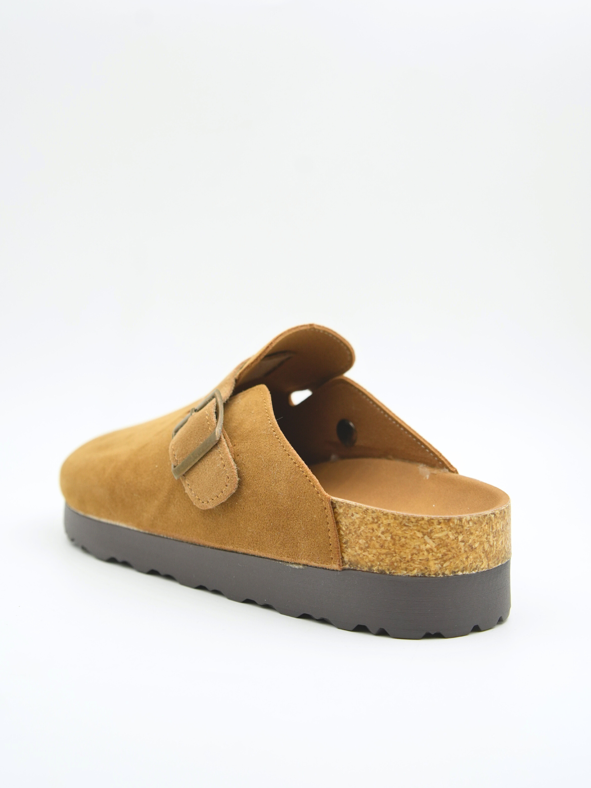 Liza Suede Slip on Clogs