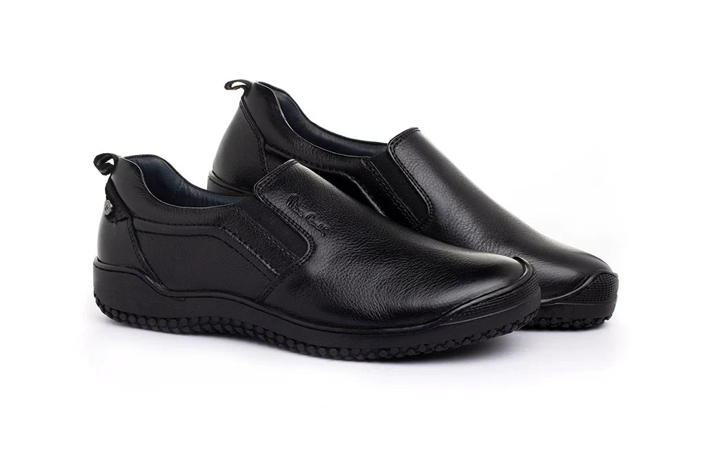 Stride Leather Slip On Shoes