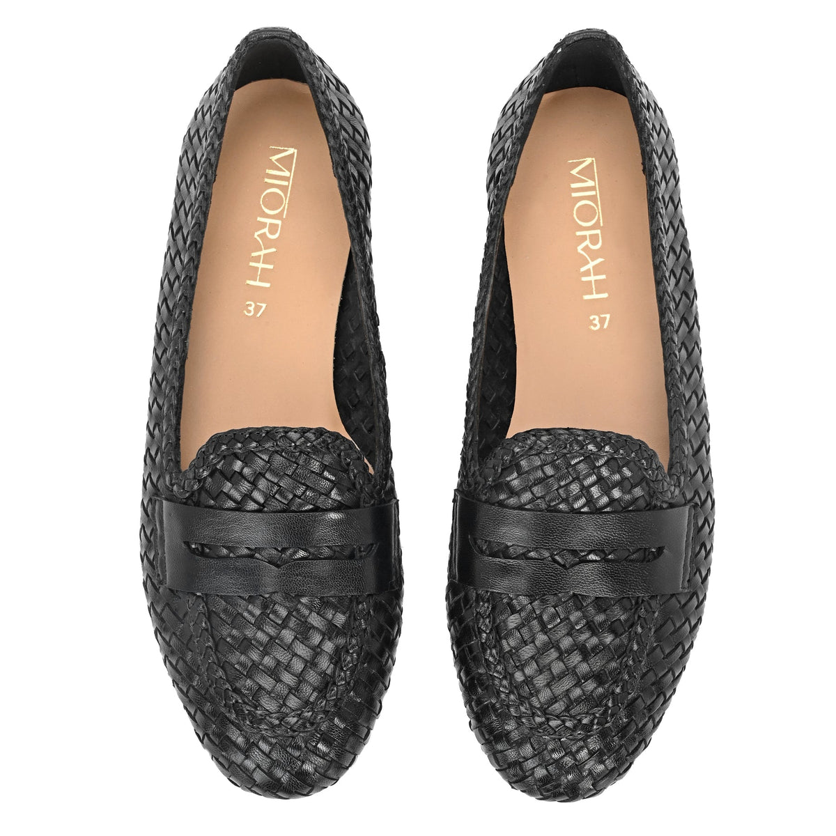 AURUM Handwoven Luxury Leather Loafers