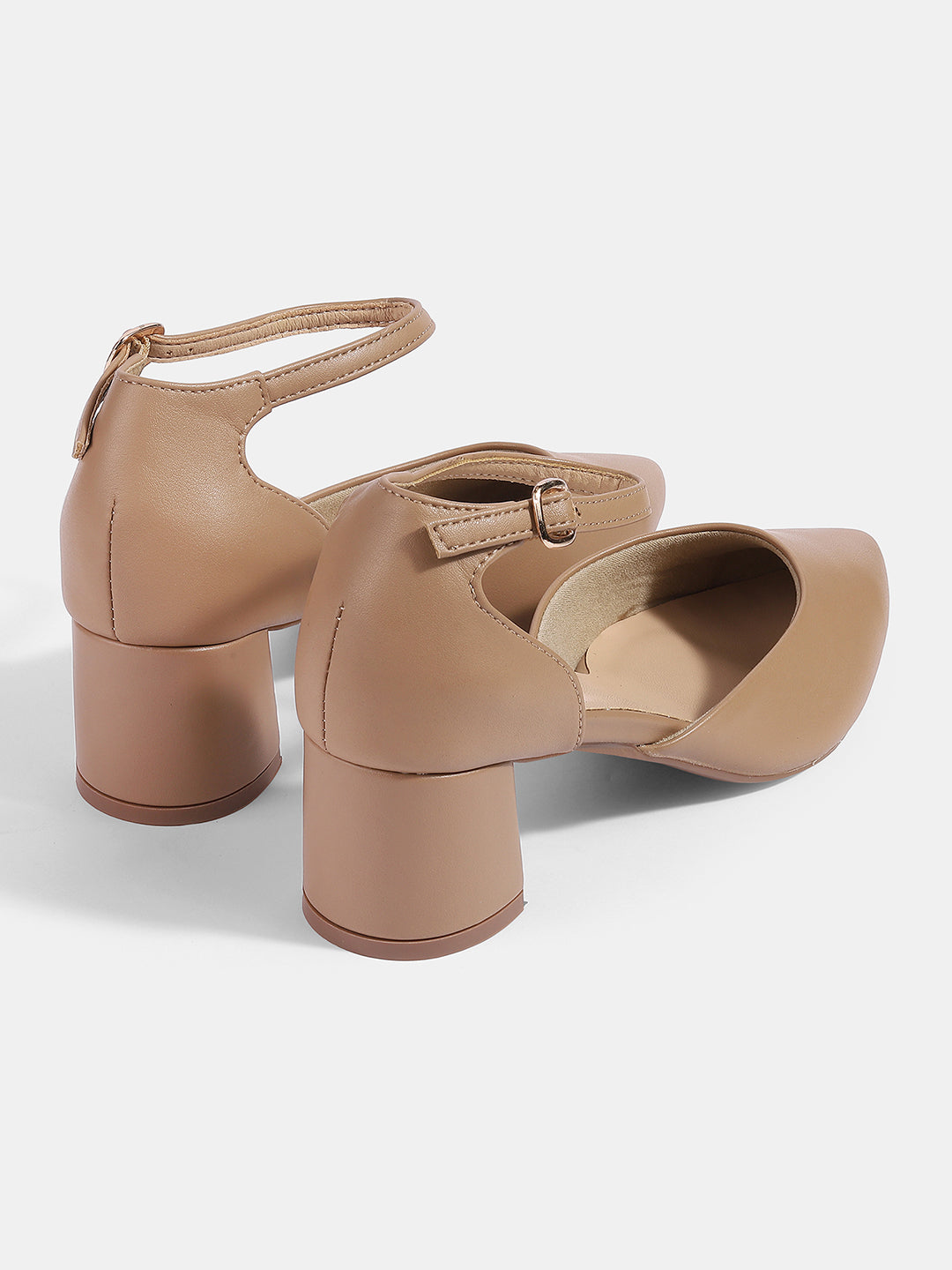 Sweeny Ankle Strap Block Heels