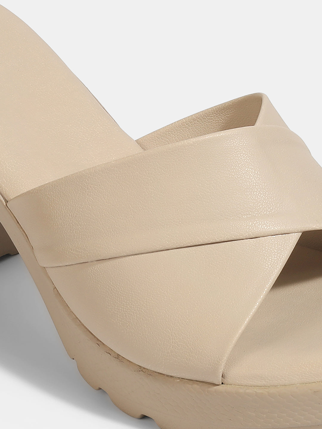 Belinda Casual Chunky Block Heel Peep Toes - The Heels India