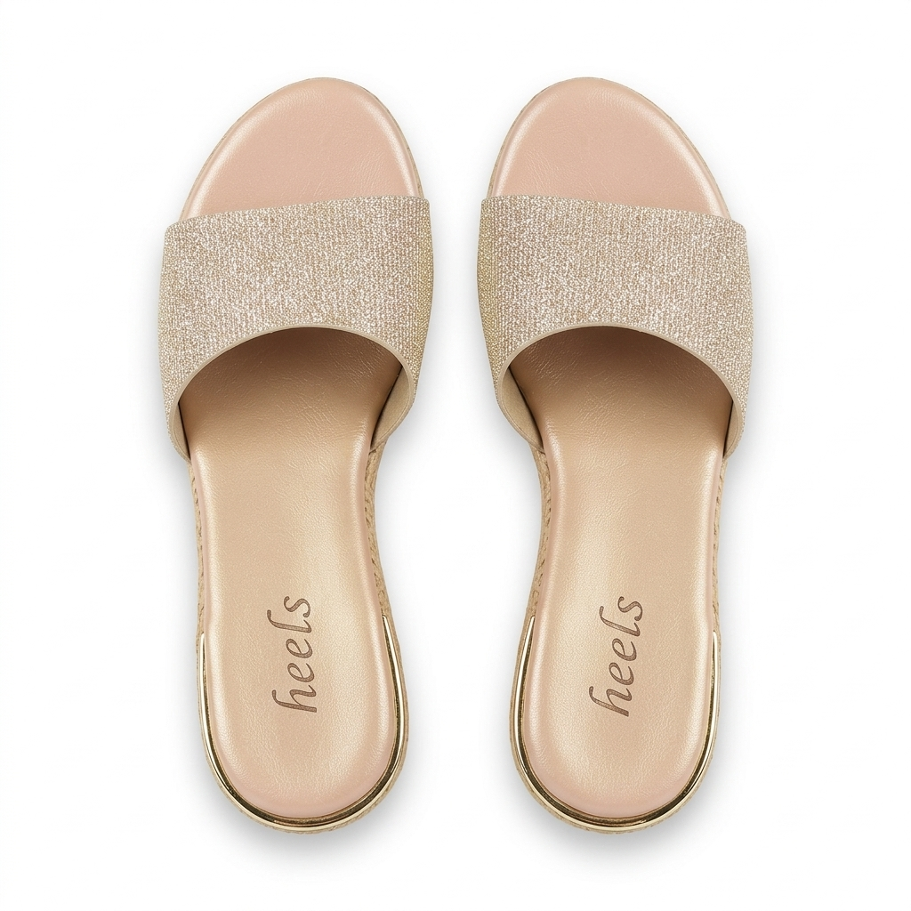 Agatha Bling Wedge Heels - The Heels India