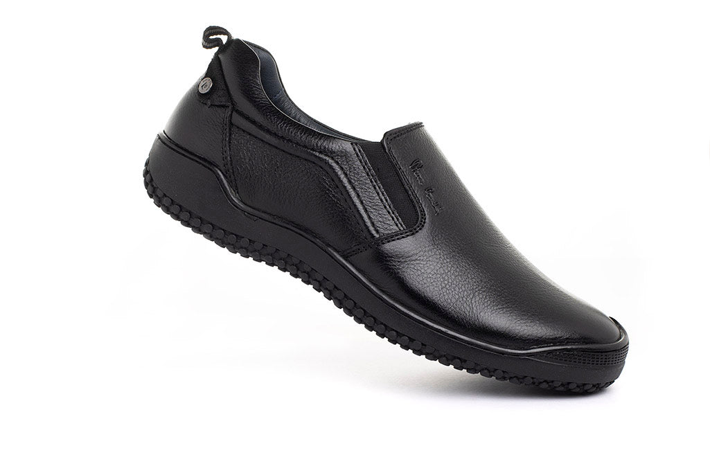 Ashton Casual Leather Slip Ons - The Heels India