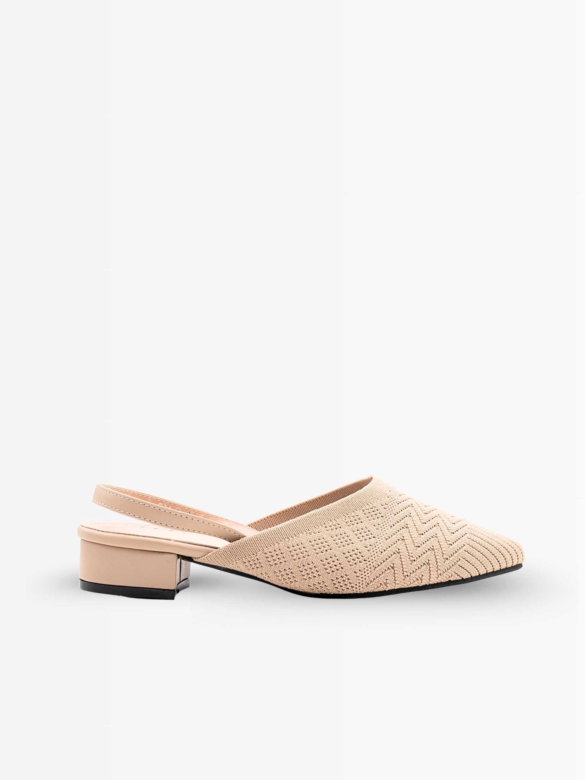 Monroe Crochet Slingback Heels