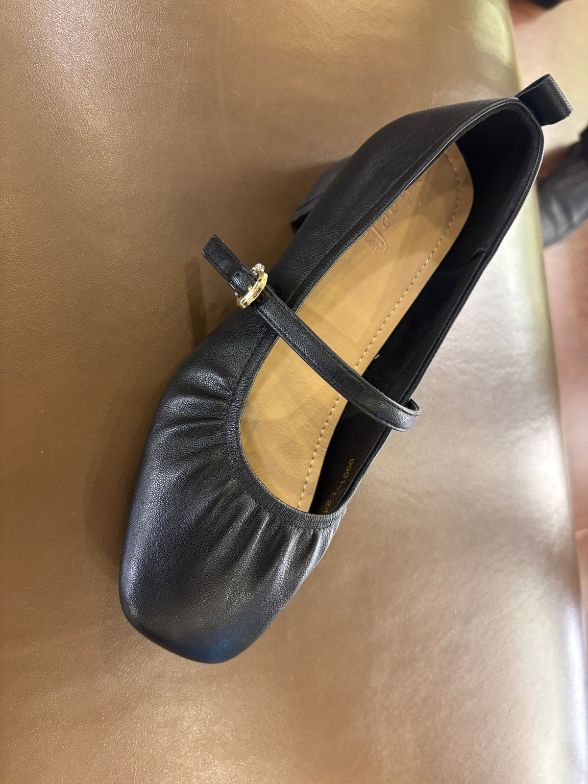 Carla Premium Mary Jane Block Heel Loafers