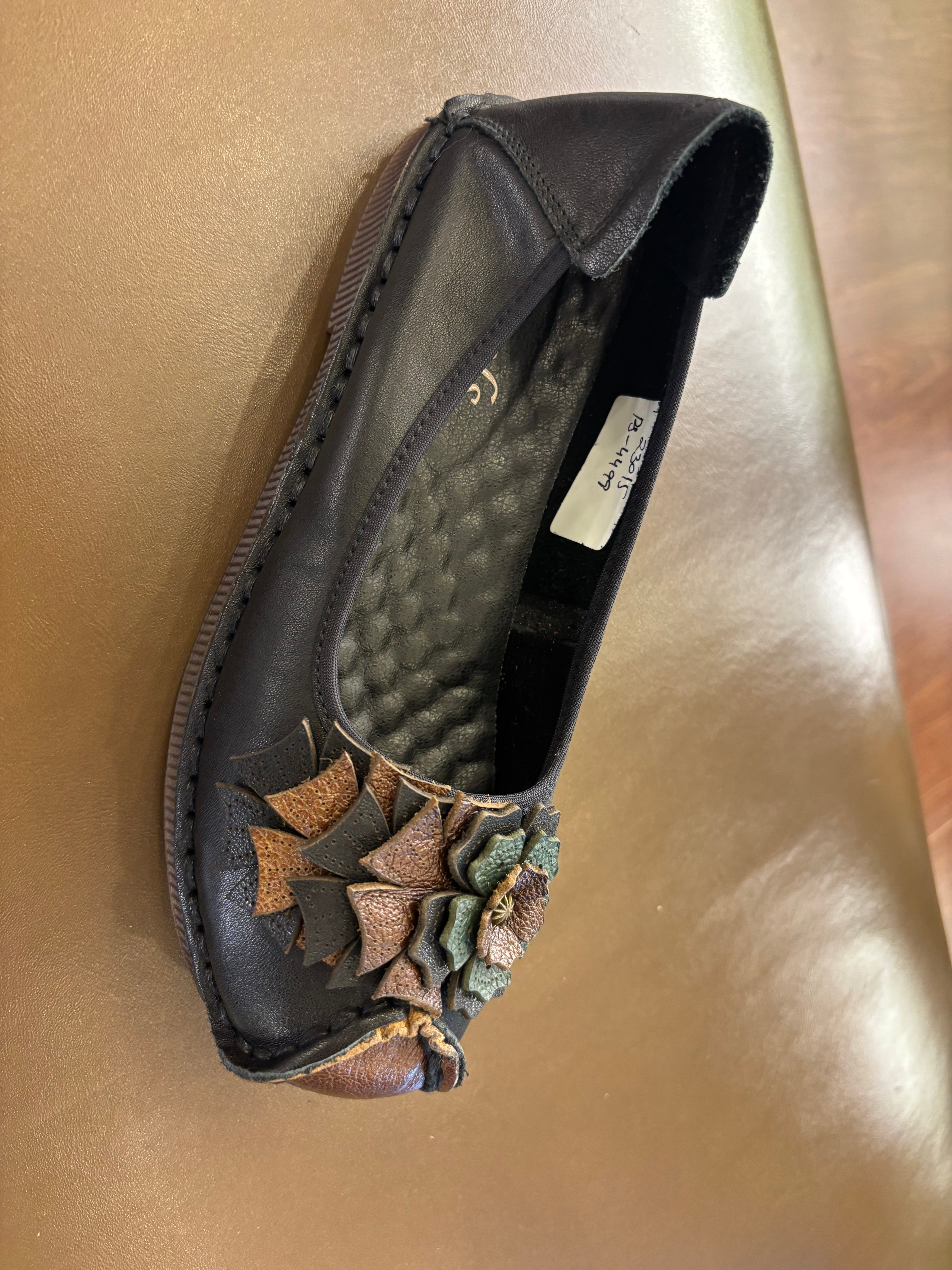 Flora 5.0 Premium Leather Cushioned Ballerinas
