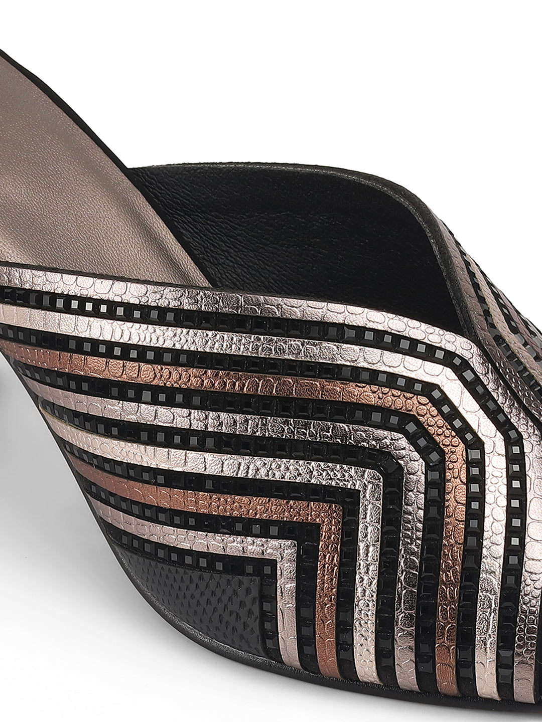 Opera Bling Fancy Block Heel Muse