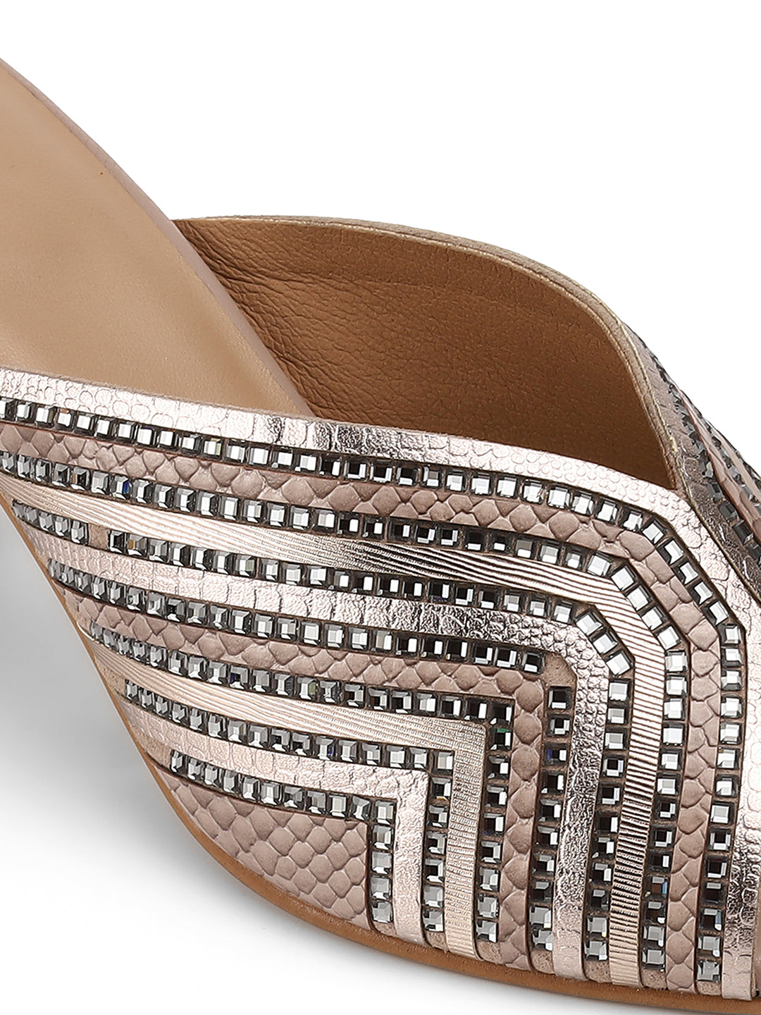 Opera Bling Fancy Block Heel Muse