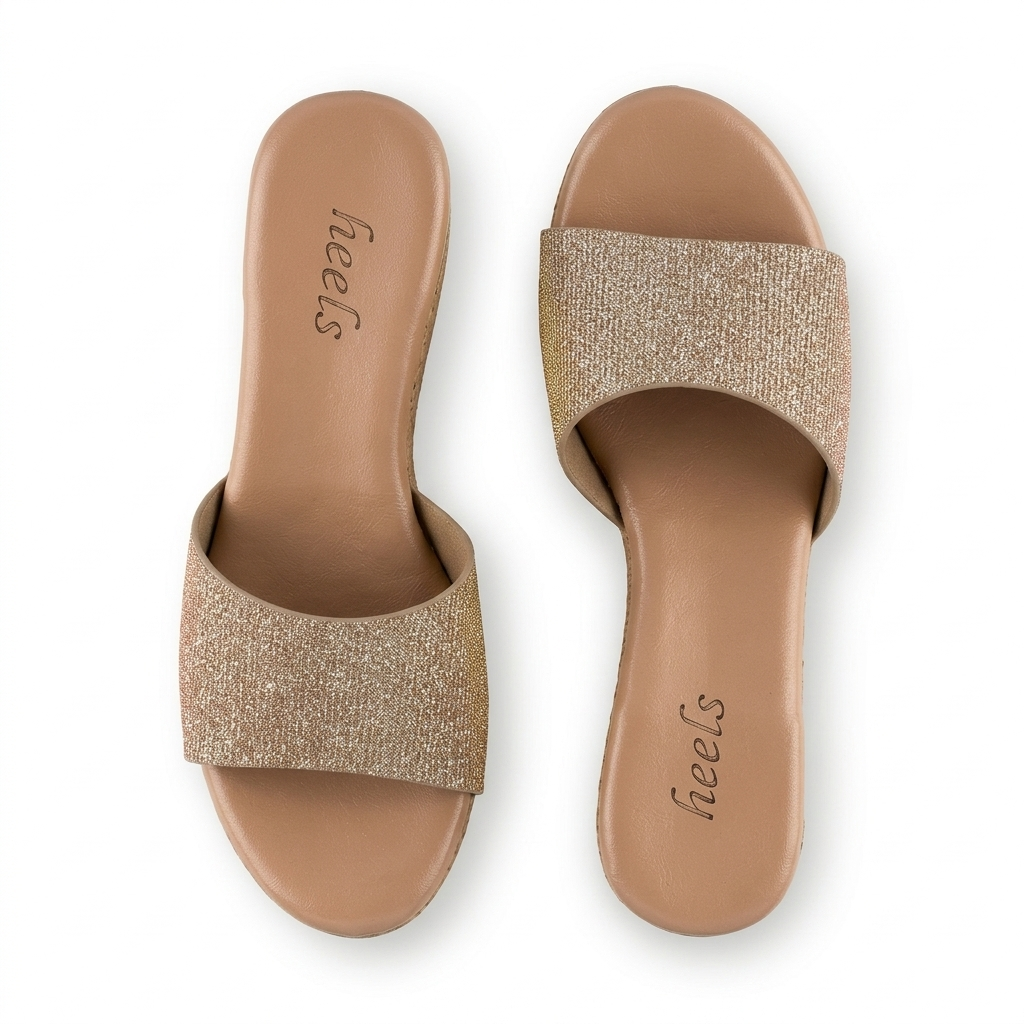 Agatha Bling Wedge Heels - The Heels India