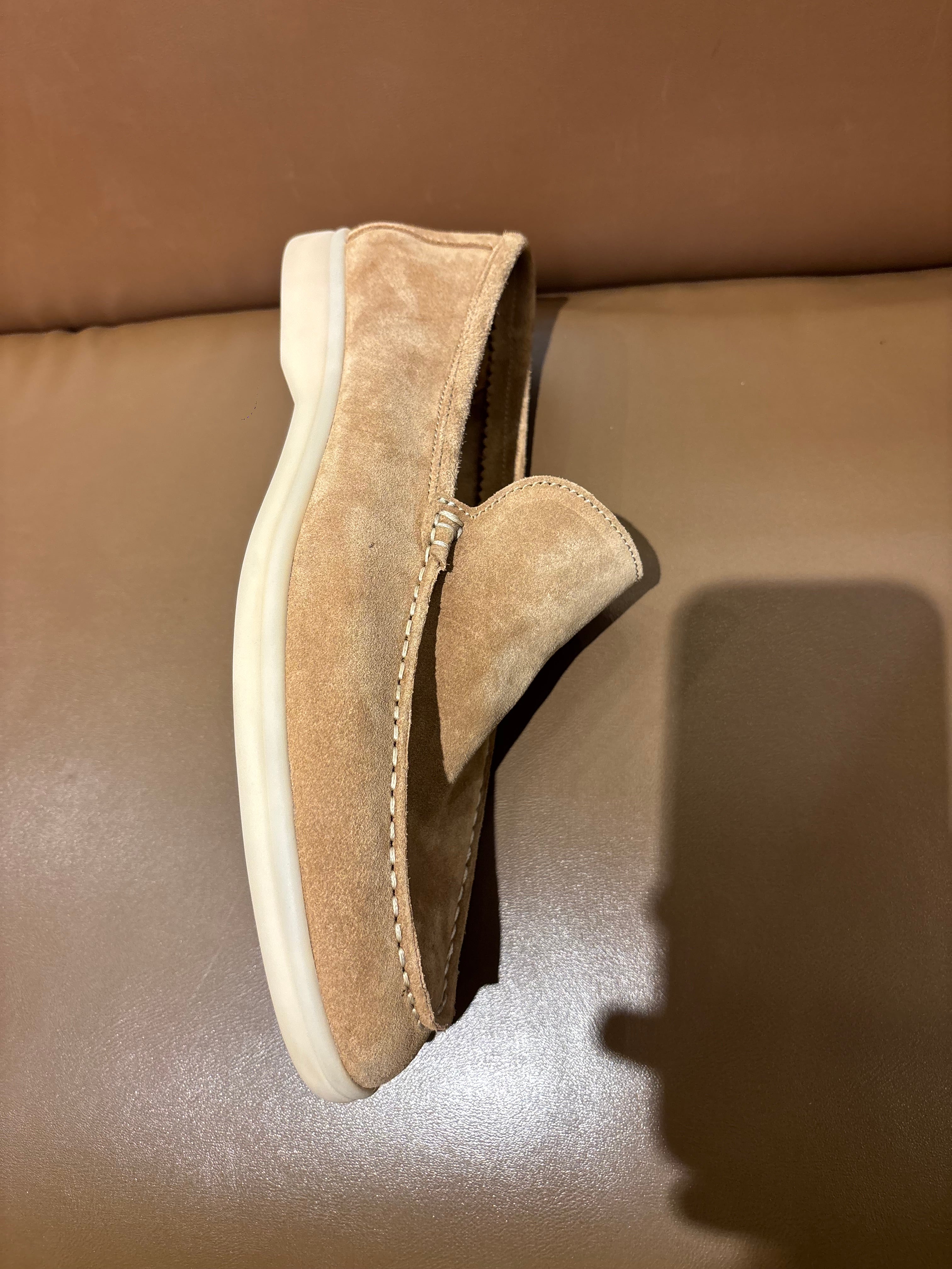 Alonso Premium Suede Leather Slip-On Loafers