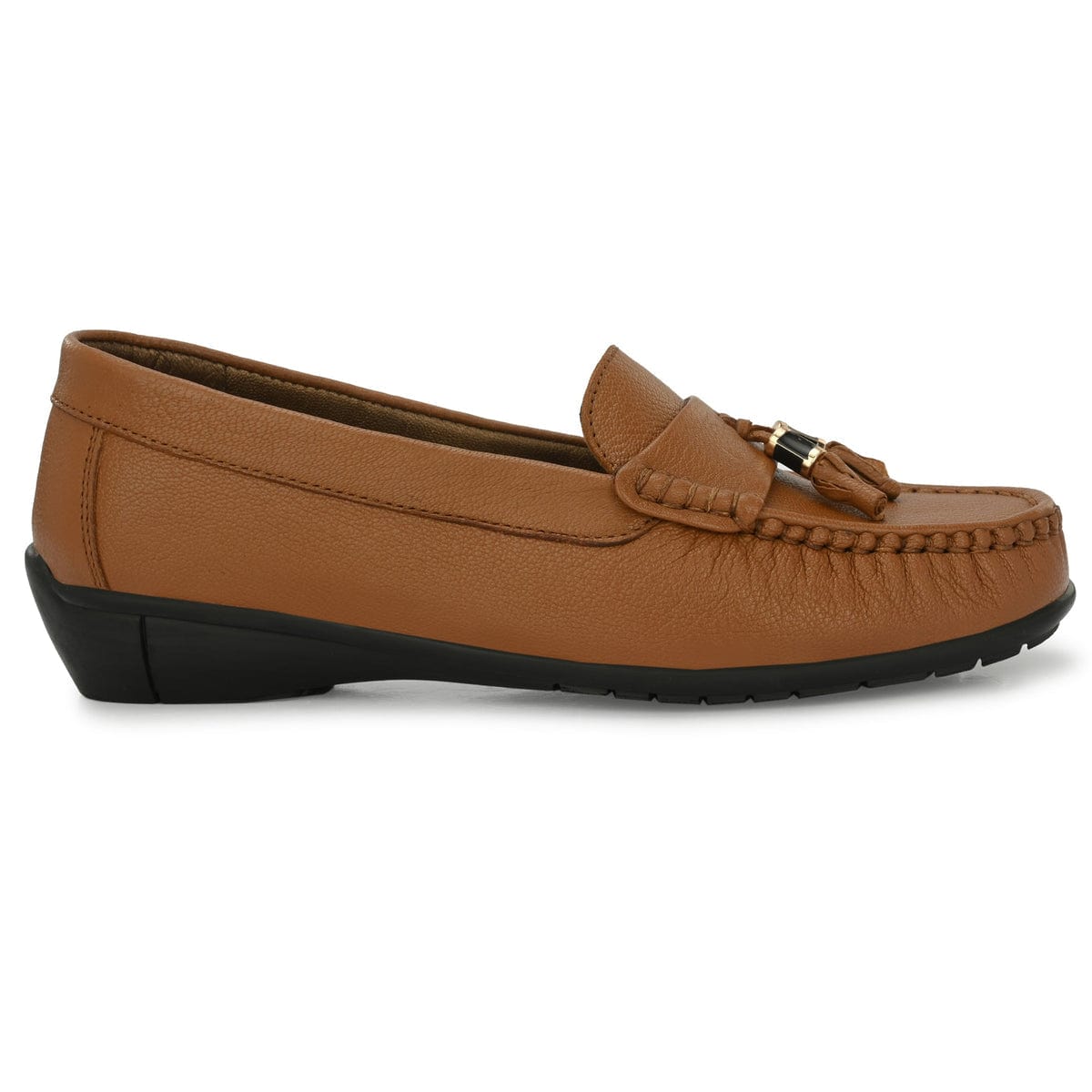 Sydney Tassel Leather Loafers - The Heels India