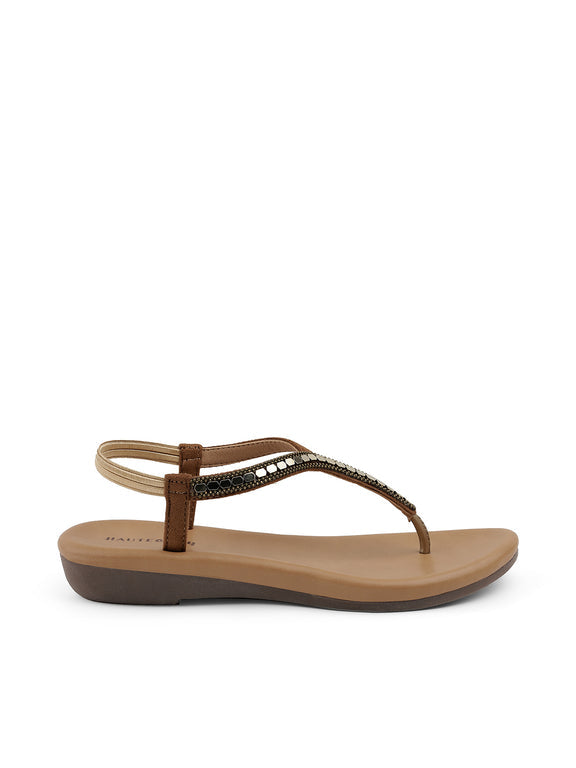 Carmen Bling Cushioned Elastic Sandals