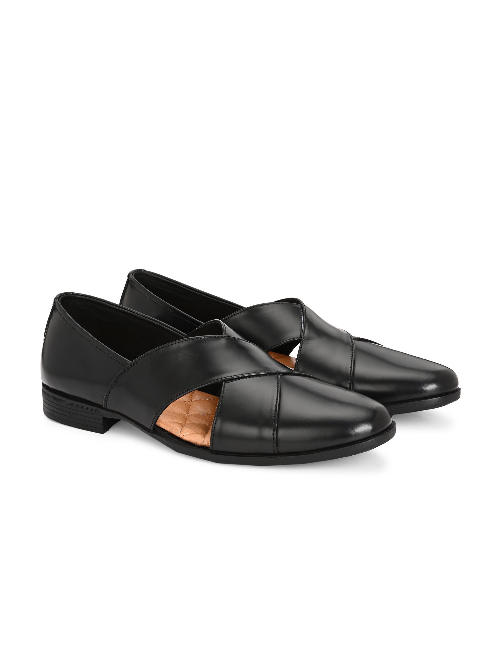 Behrouz Ethnic Leather Shoes