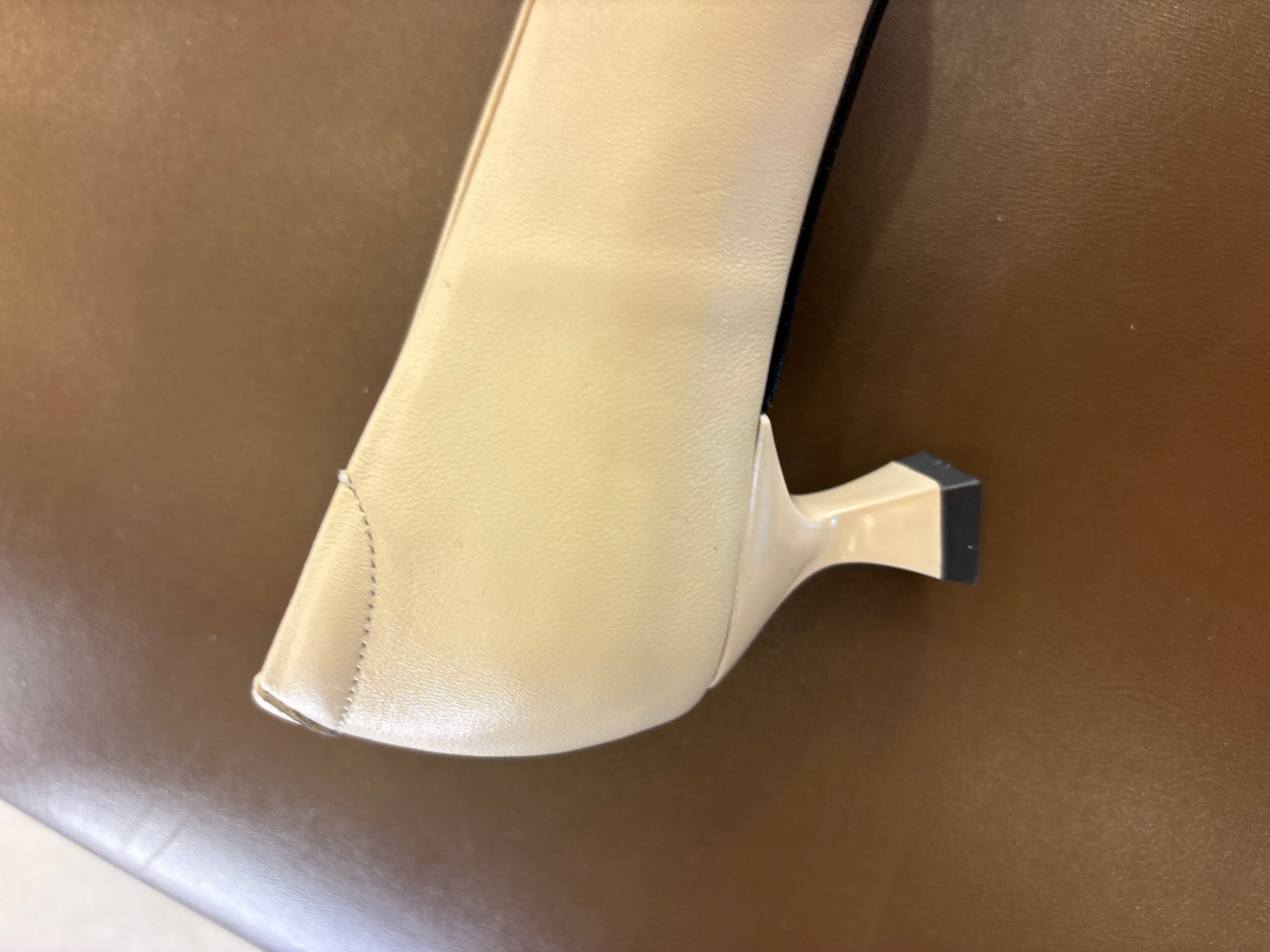 Emma Premium Leather Kitten Heel Stilettos