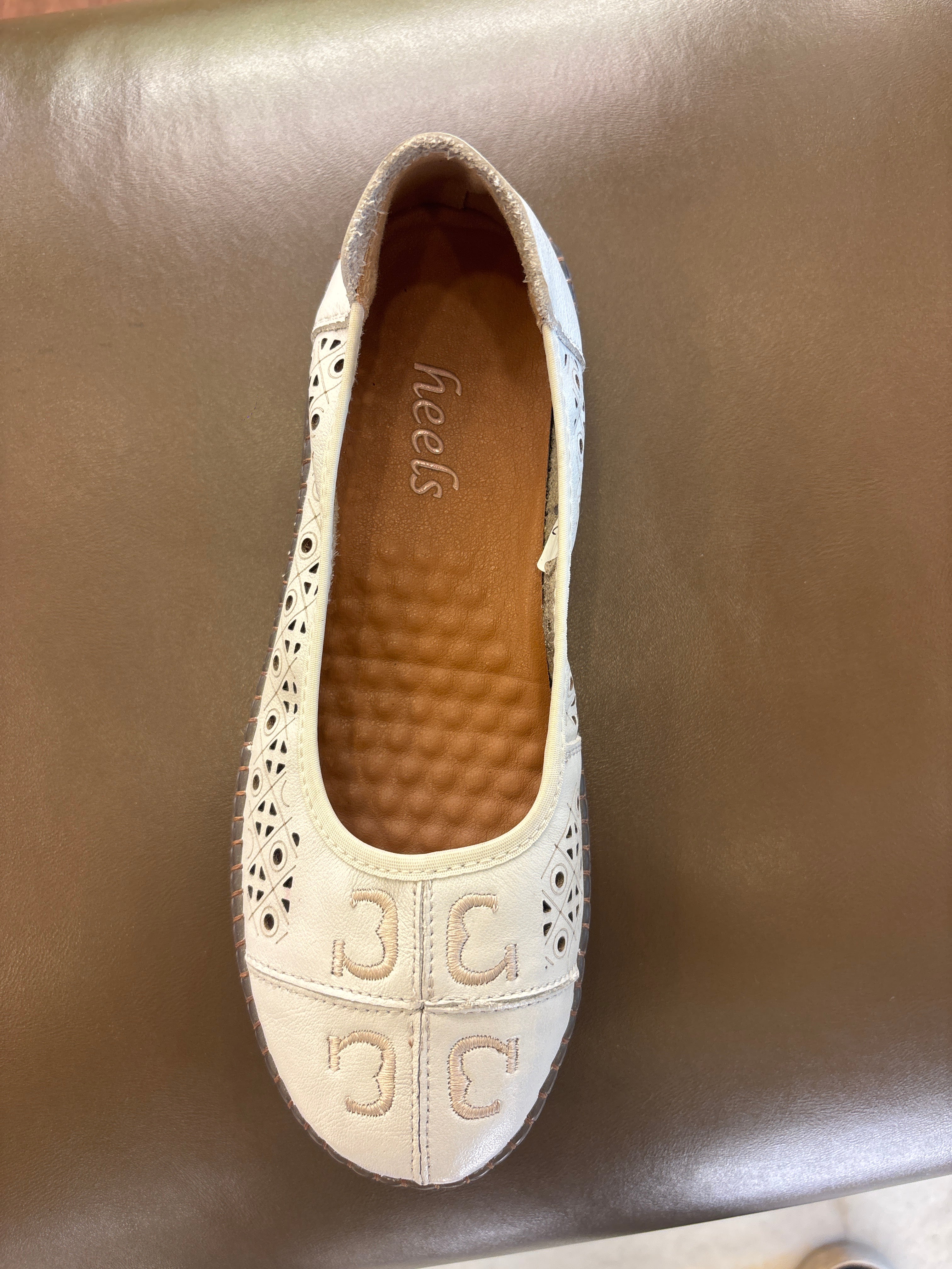 Odette Premium Leather Multy Comfort Ballerinas - The Heels India