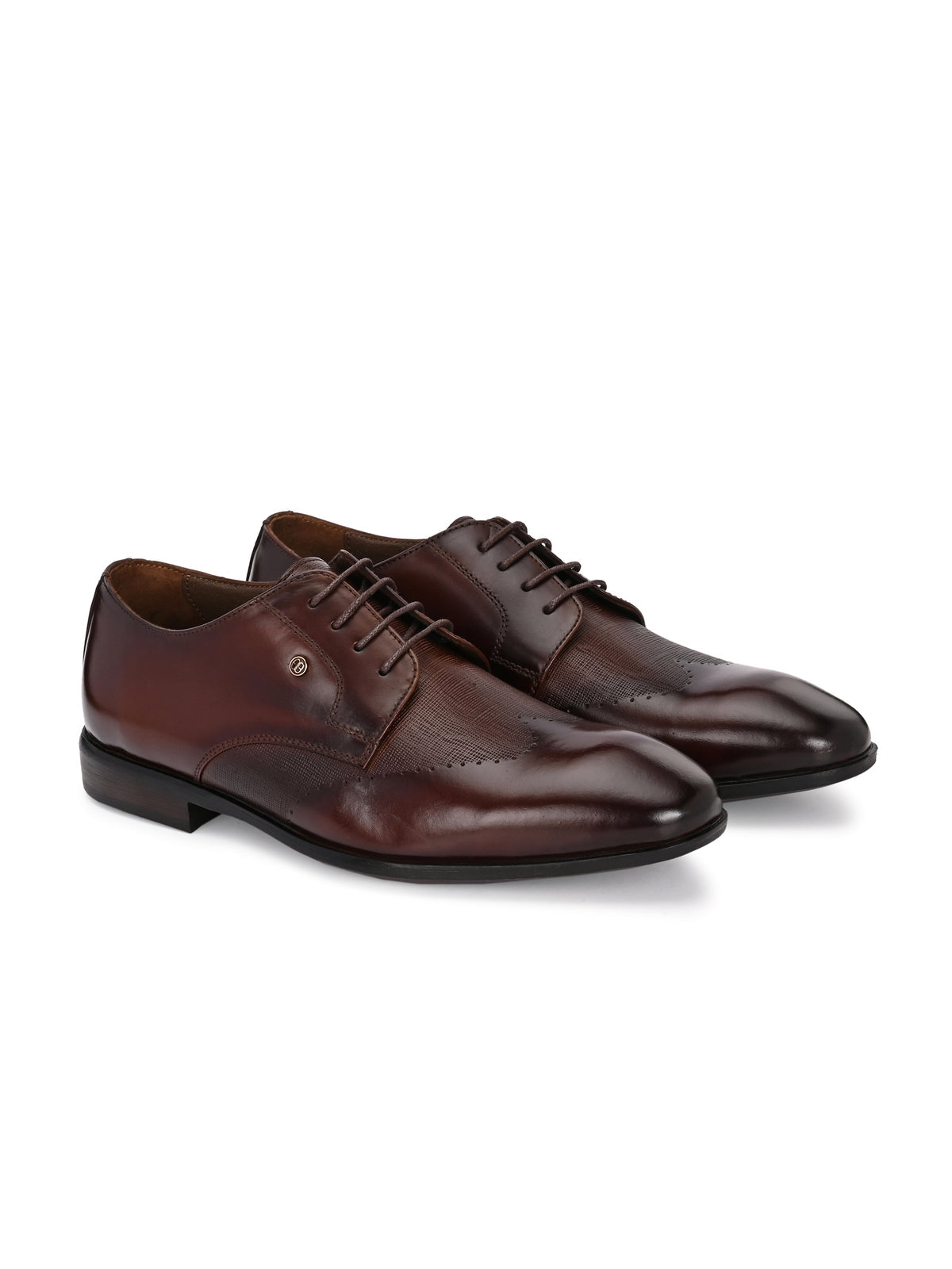 Trossard Leather Formal Lace Up Brogues