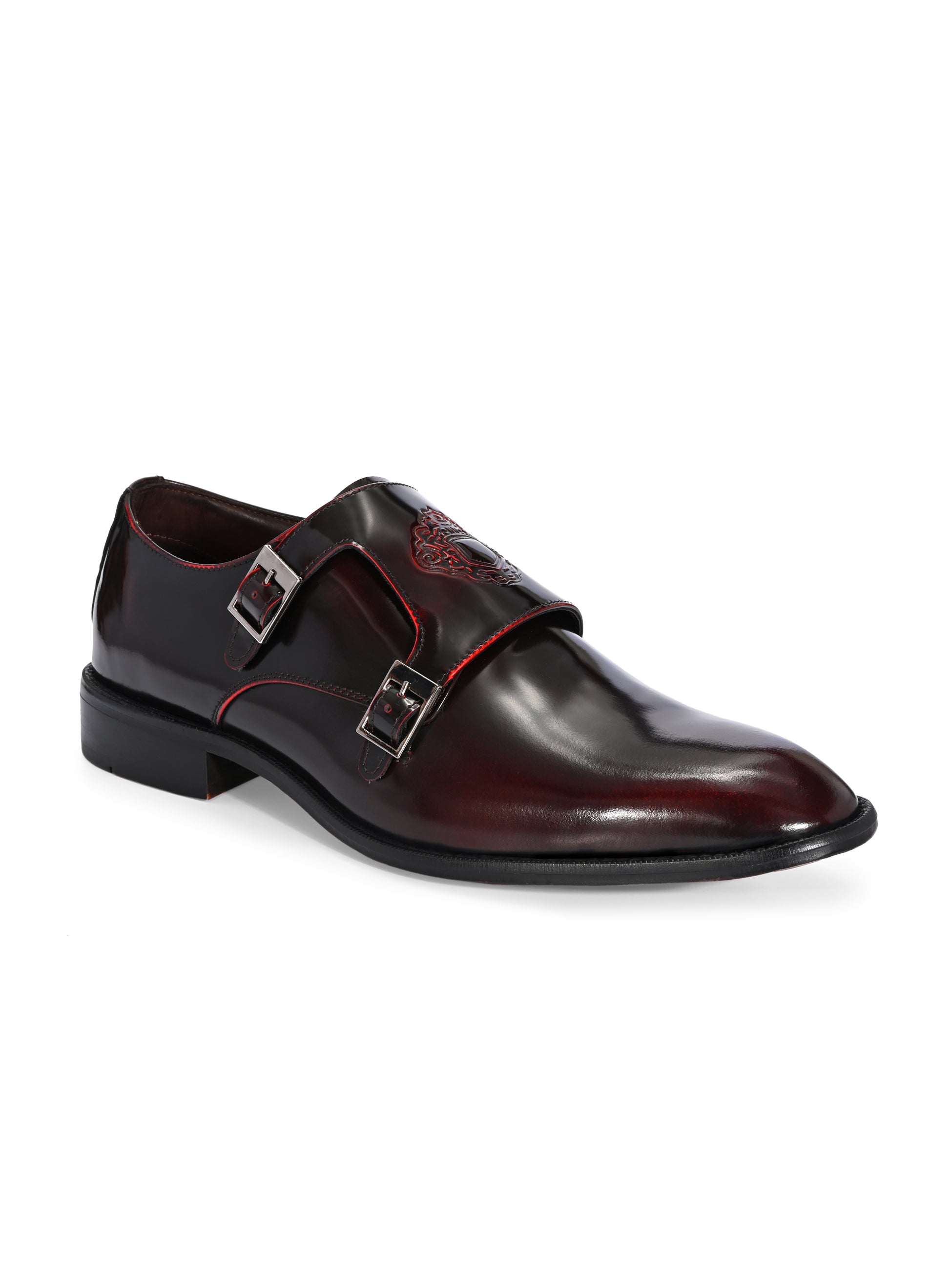 Astor Leather Monk Straps