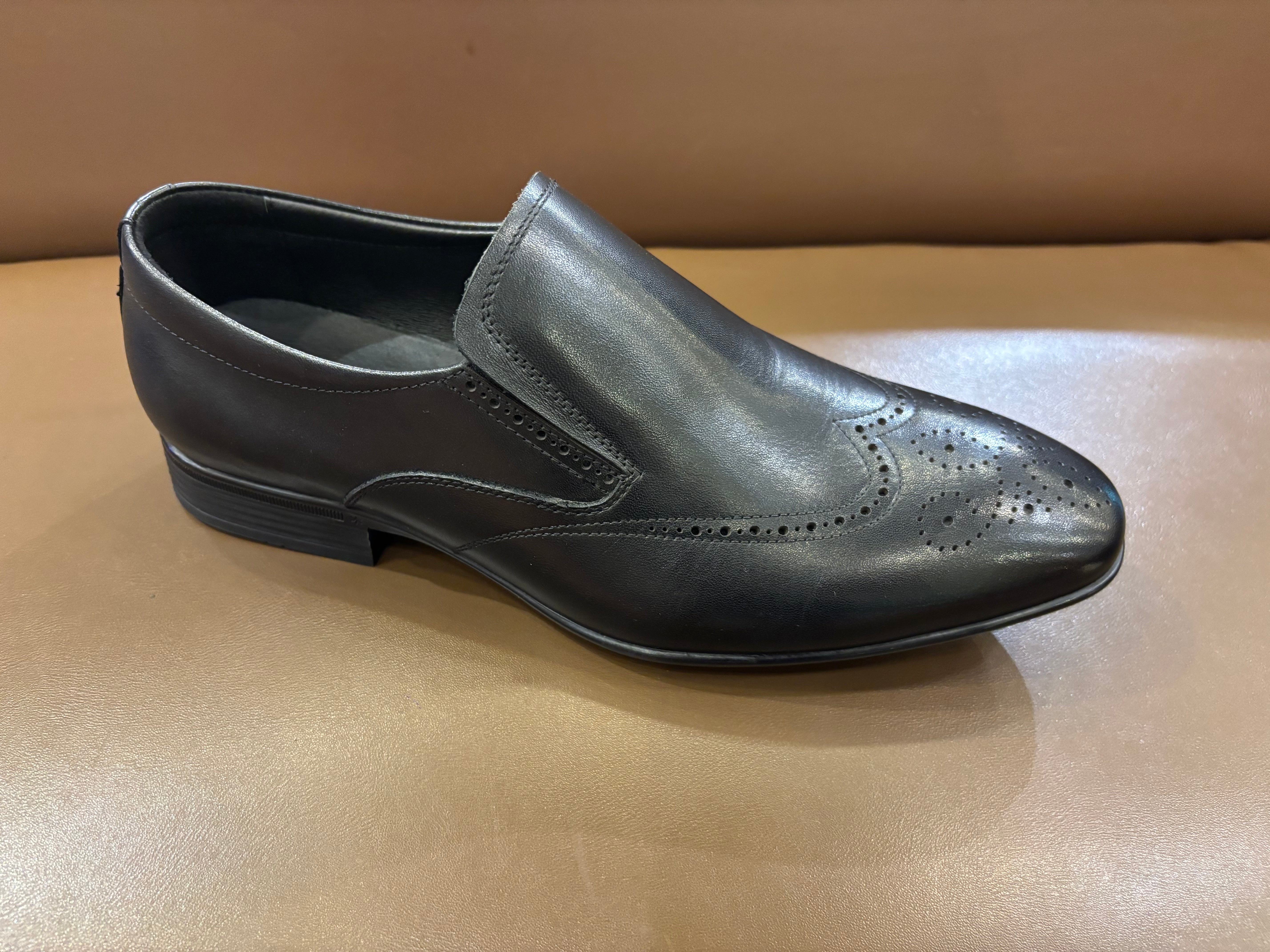 Malcolm Classic Premium Leather Semi Brogue