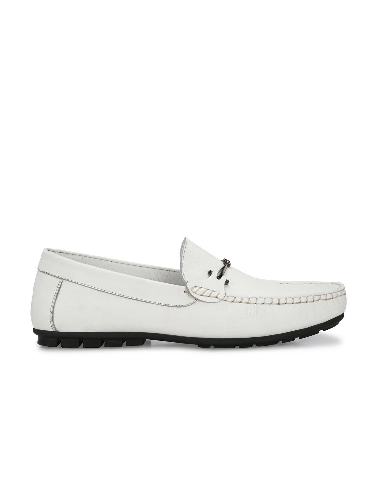 James Cushioned Leather Loafers