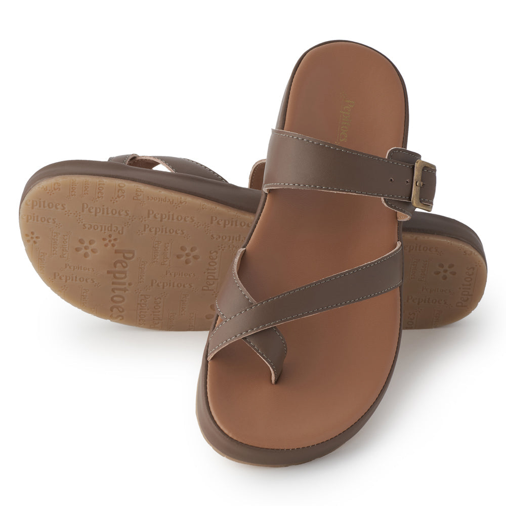 Celine Cushioned Thumb Slippers - The Heels India