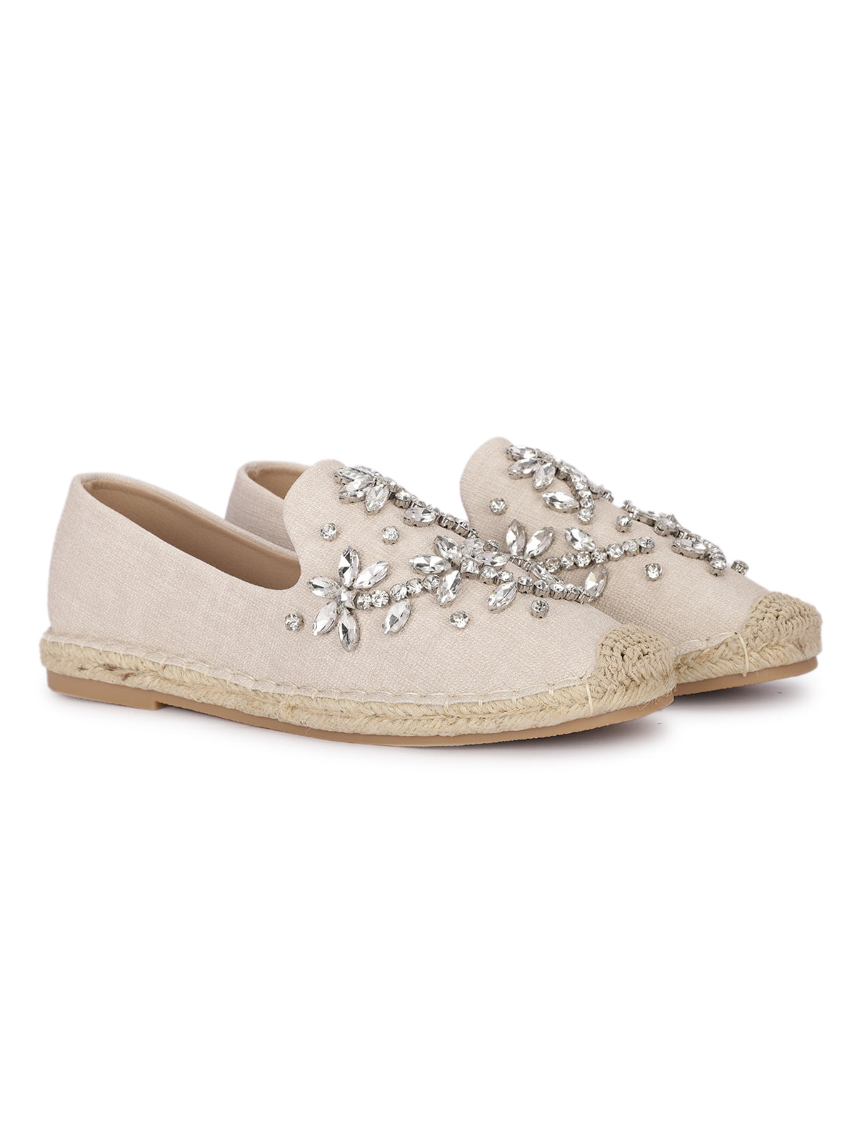 Brera Embellished Flat Espadrilles