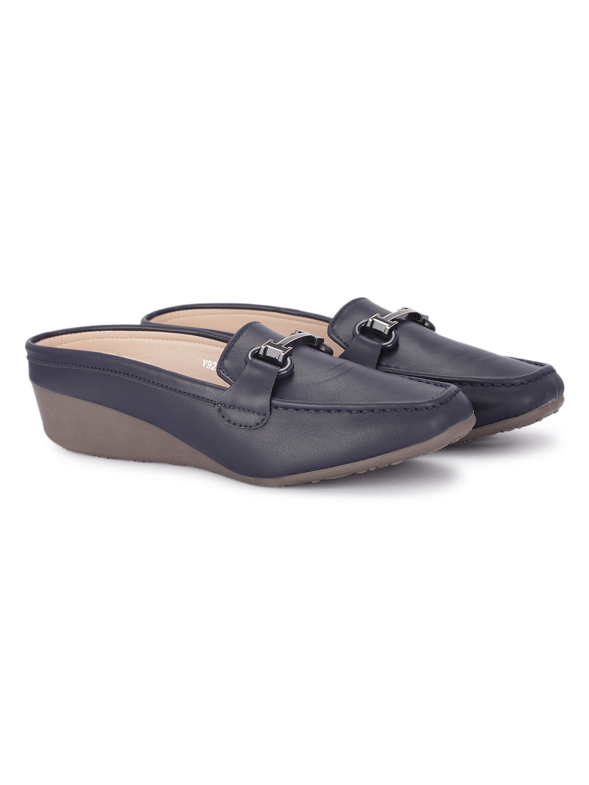 Leto Cushioned Back Open Mules