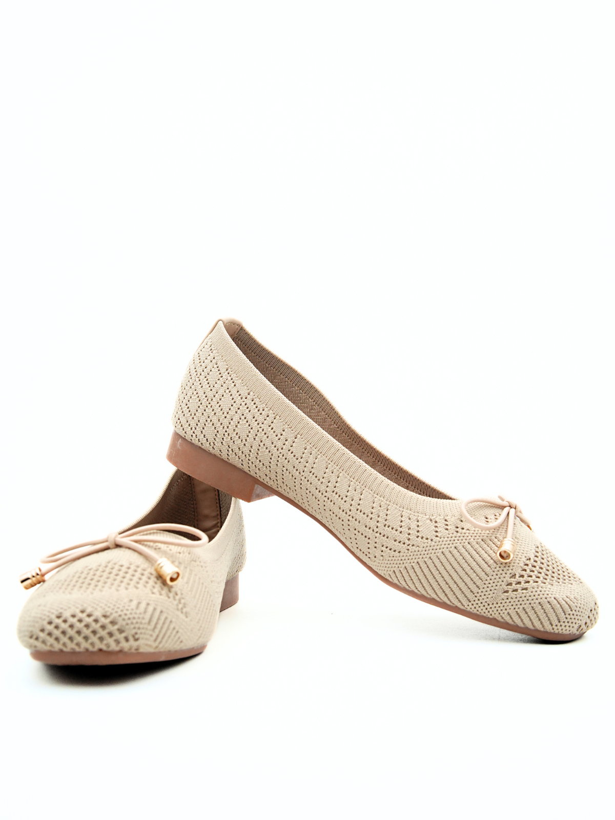 Spencer Crochet Flat Ballerinas