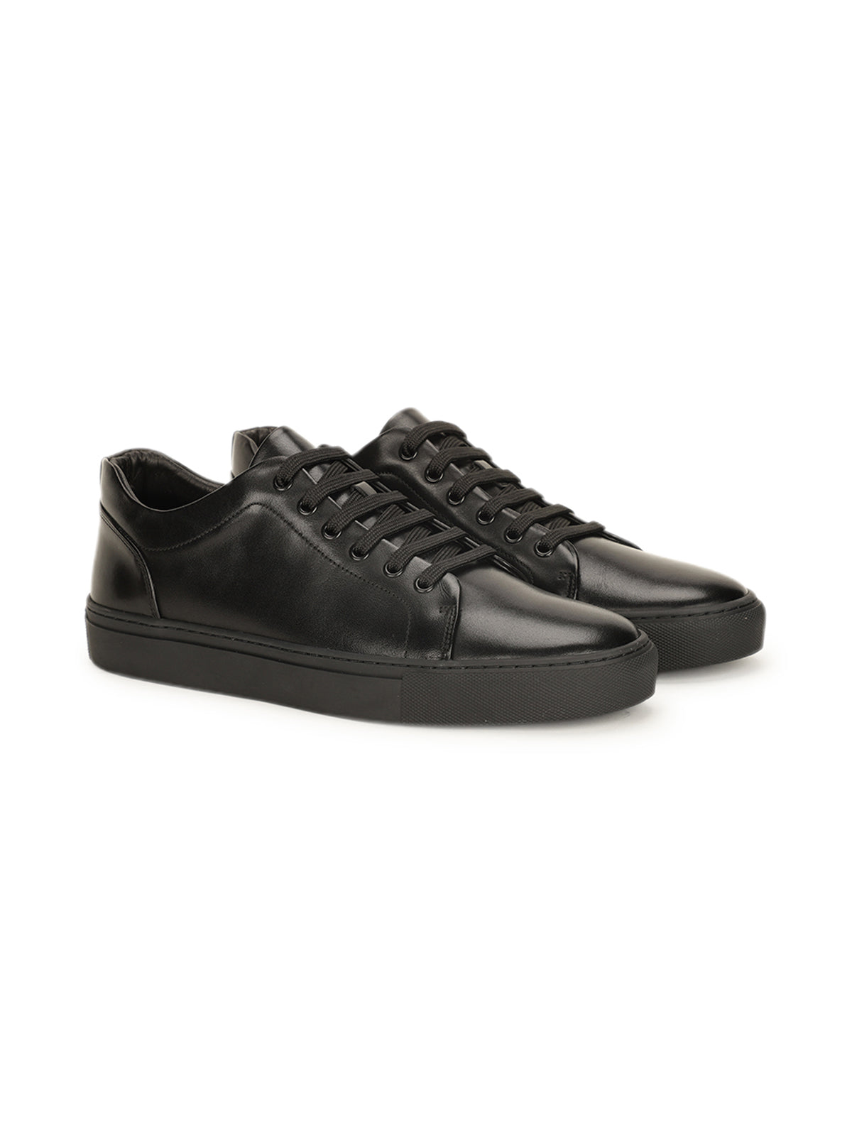 Endrick Premium Leather Lace Up Sneakers