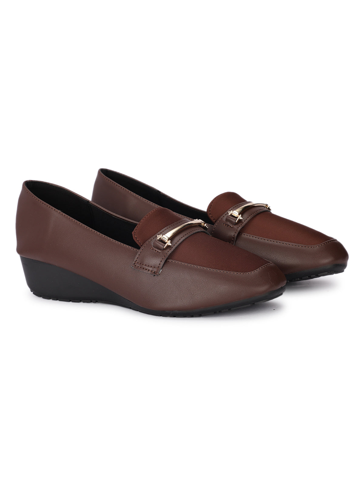 Astraea Wedge Cushioned Loafers