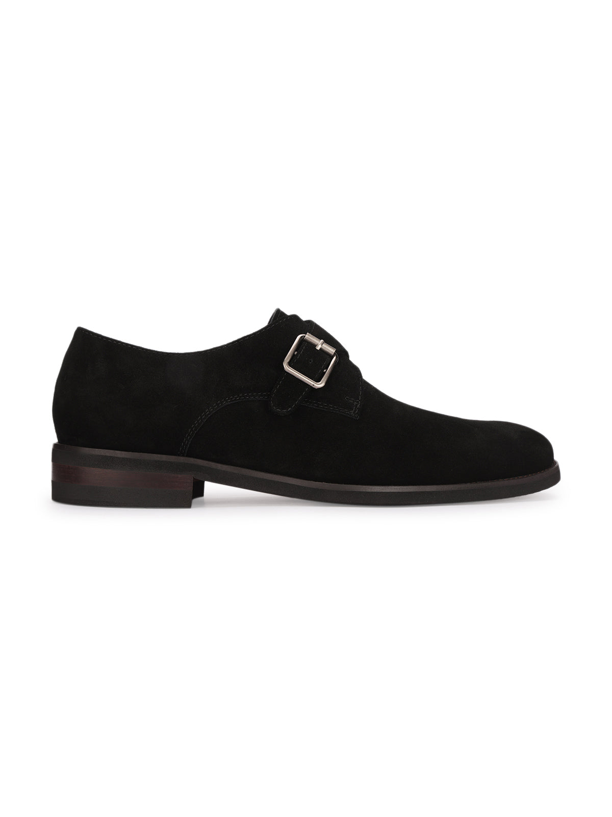 Salvatore Suede Leather Monk Strap